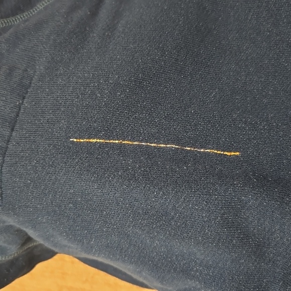 FREE CITY Superfluff Lux Zip Hoodie-Teal and Black - Picture 11 of 12